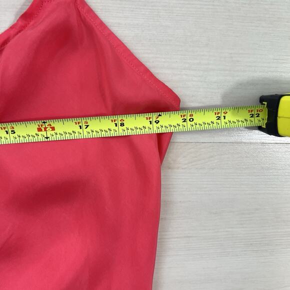 J. Crew Gwyneth Slip Dress Size 16 in Brilliant Papaya Cupro Blend Fairy NWT - Picture 10 of 12